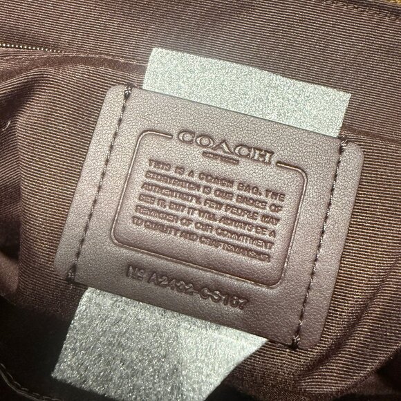 coach Gallery Tote Bag In Signature Canvas ca187 - Picture 7 of 8